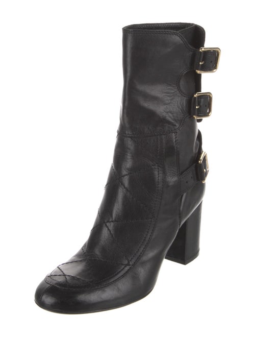 Laurence Dacade Leather Combat Boots