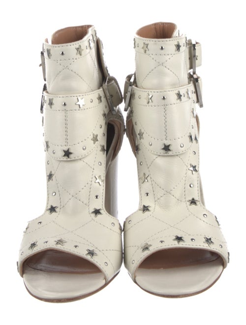 Laurence Dacade Leather Cutout Accent Boots