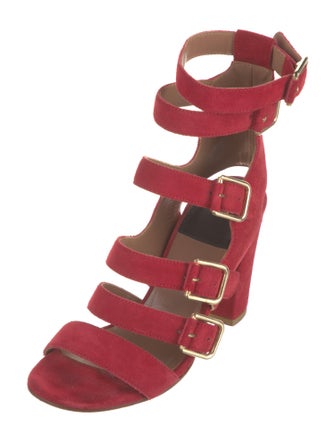 Laurence Dacade Suede Gladiator Sandals