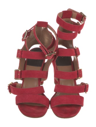 Laurence Dacade Suede Gladiator Sandals
