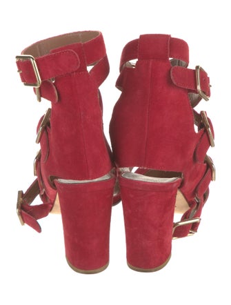 Laurence Dacade Suede Gladiator Sandals