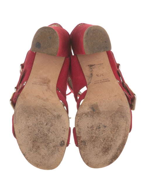 Laurence Dacade Suede Gladiator Sandals