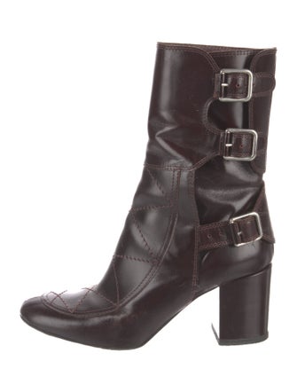 Laurence Dacade Leather Combat Boots