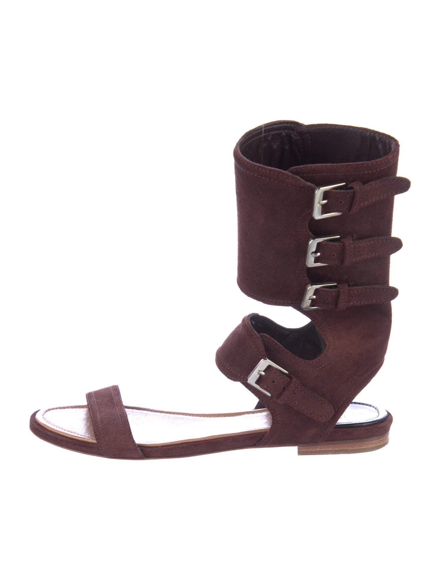 Laurence Dacade Suede Gladiator Sandals