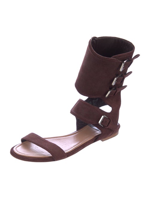 Laurence Dacade Suede Gladiator Sandals