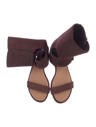 Laurence Dacade Suede Gladiator Sandals