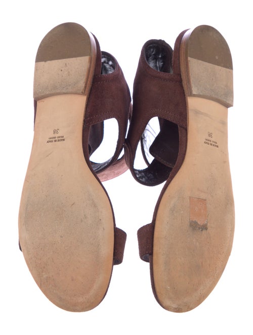 Laurence Dacade Suede Gladiator Sandals