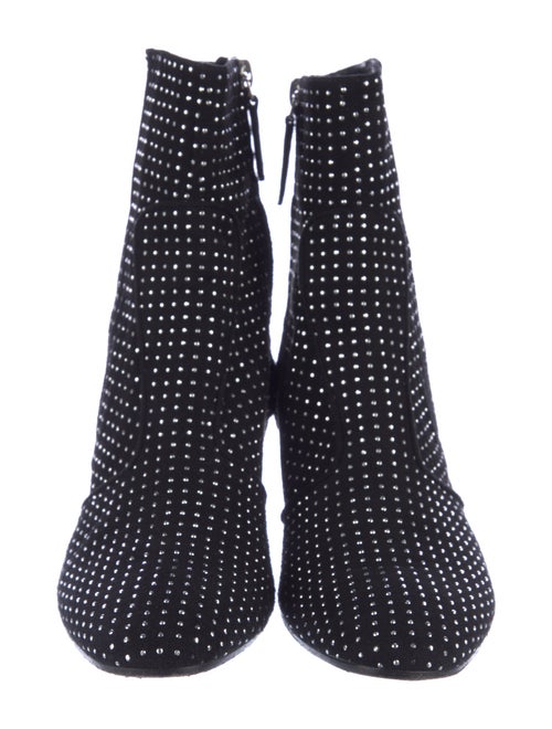 Laurence Dacade Suede Studded Accents Sock Boots