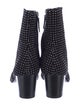 Laurence Dacade Suede Studded Accents Sock Boots