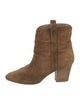 Laurence Dacade Suede Western Boots