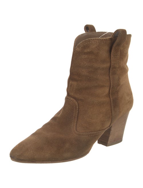 Laurence Dacade Suede Western Boots