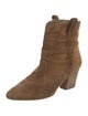 Laurence Dacade Suede Western Boots