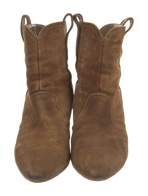 Laurence Dacade Suede Western Boots