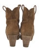 Laurence Dacade Suede Western Boots