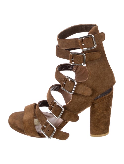 Laurence Dacade Suede Gladiator Sandals