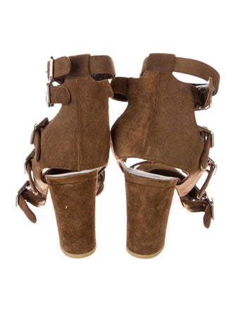 Laurence Dacade Suede Gladiator Sandals