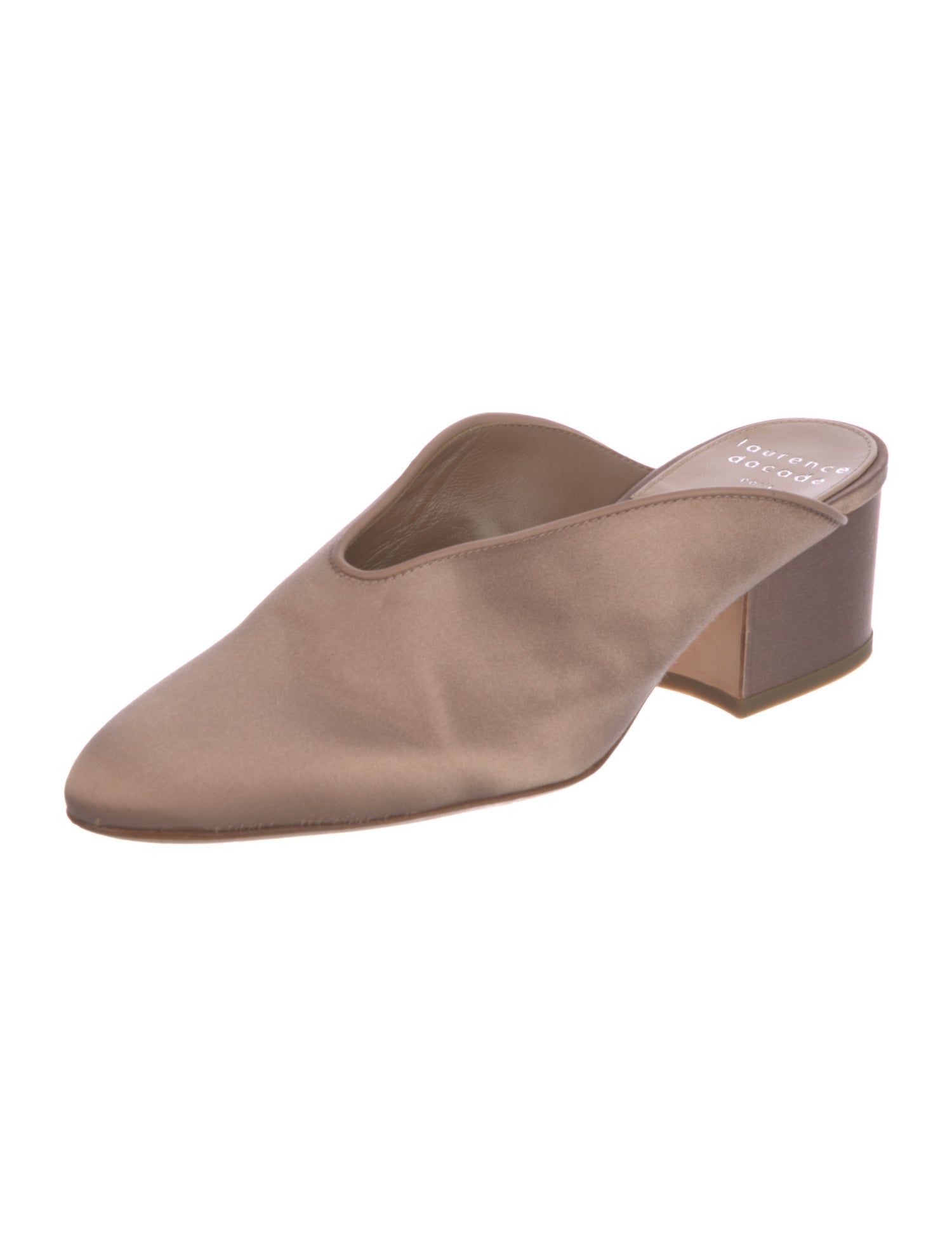 Laurence Dacade Satin Mules