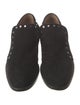 Laurence Dacade Suede Studded Accents Loafers