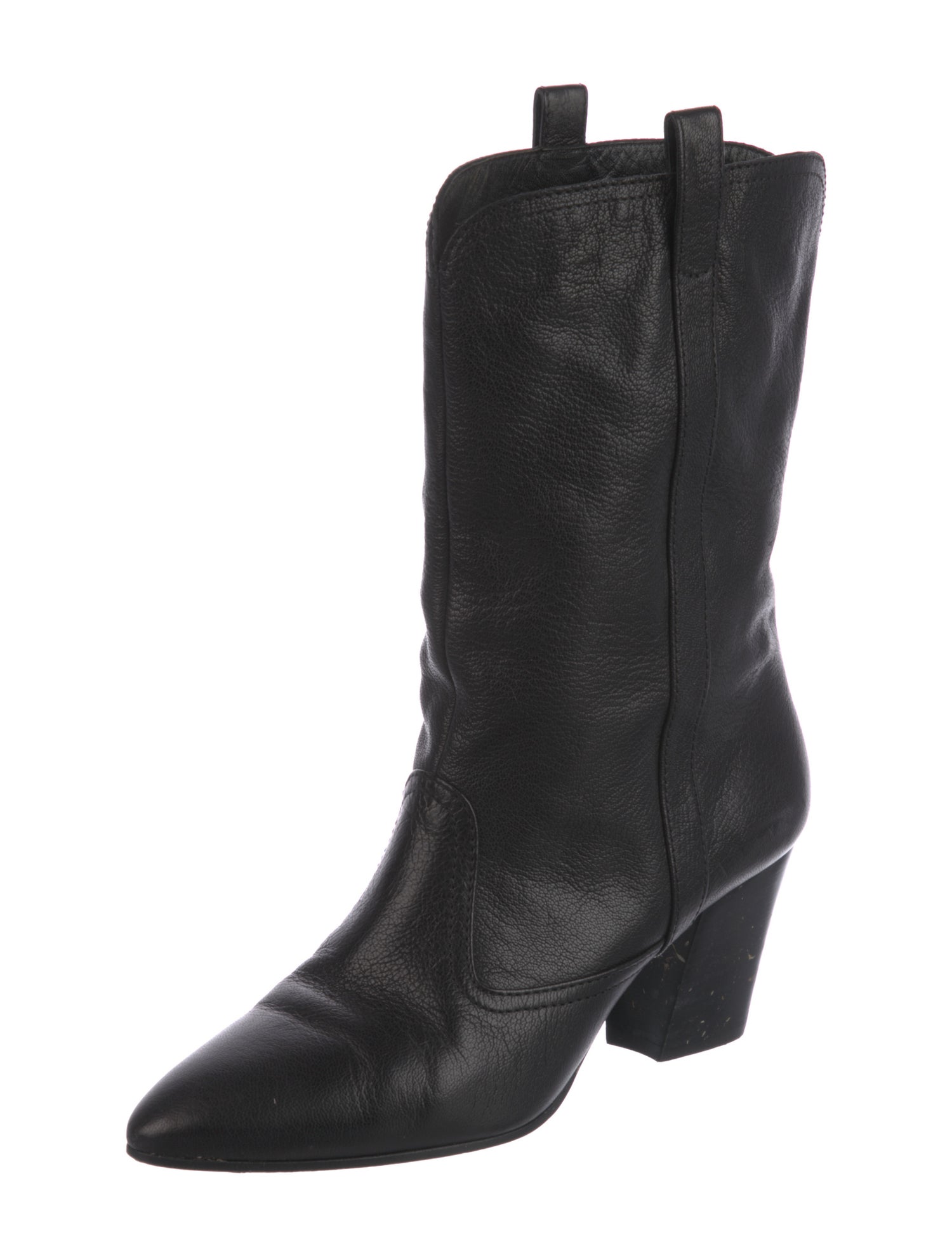 Laurence Dacade Leather Western Boots