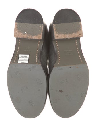 Laurence Dacade Suede Colorblock Pattern Moto Boots