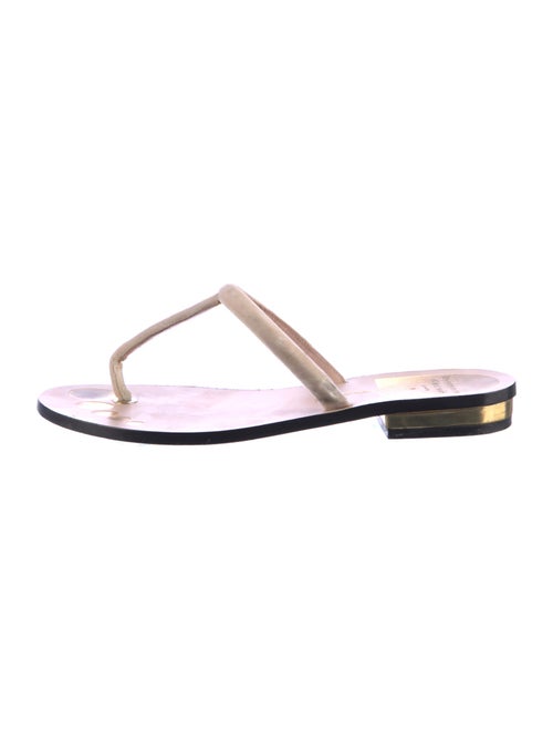 Laurence Dacade Velvet Slides