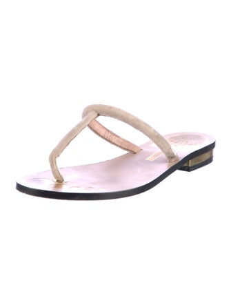 Laurence Dacade Velvet Slides