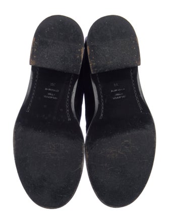 Laurence Dacade Velvet Combat Boots