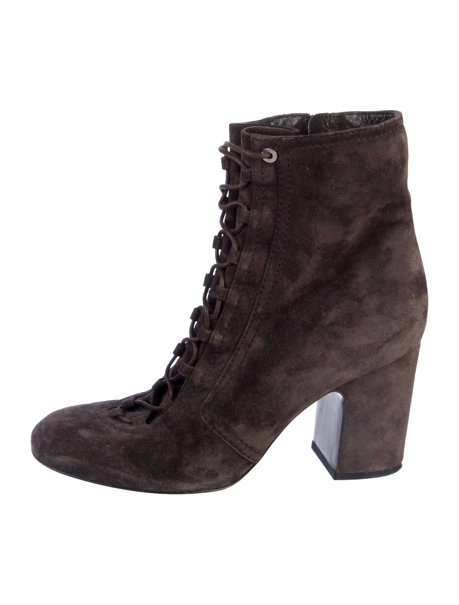 Laurence Dacade Suede Lace-Up Boots