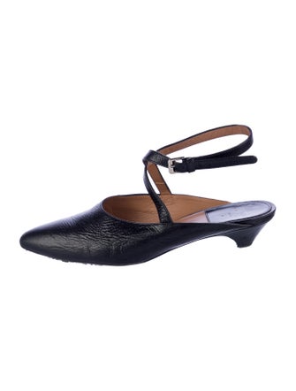 Laurence Dacade Leather Slingback Flats