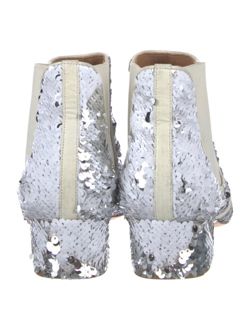 Laurence Dacade Sequins Patterned Lace-Up Boots