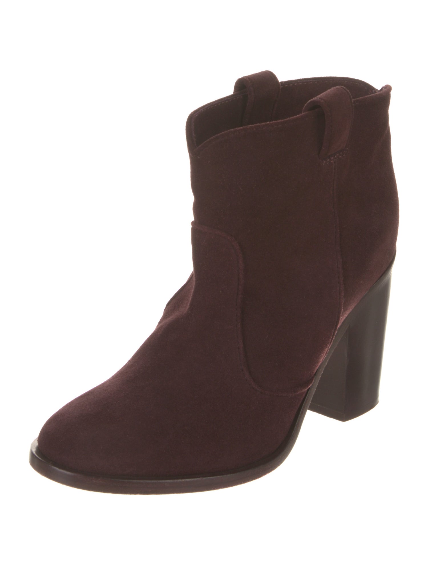 Laurence Dacade Suede Western Boots