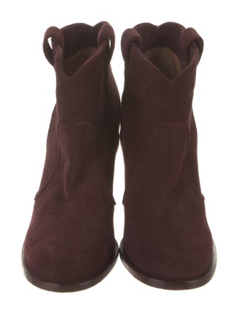 Laurence Dacade Suede Western Boots