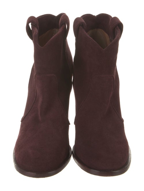 Laurence Dacade Suede Western Boots