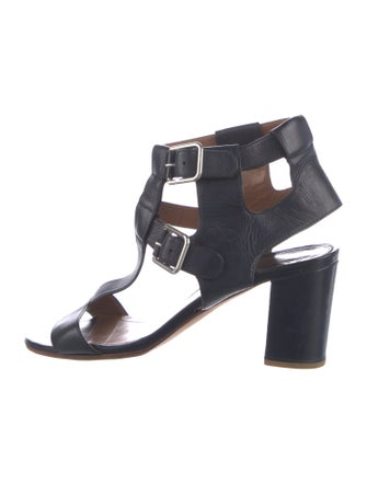 Laurence Dacade Leather T-Strap Sandals
