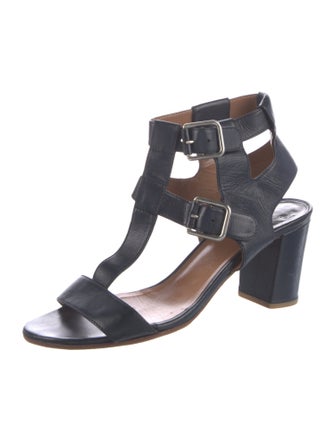 Laurence Dacade Leather T-Strap Sandals