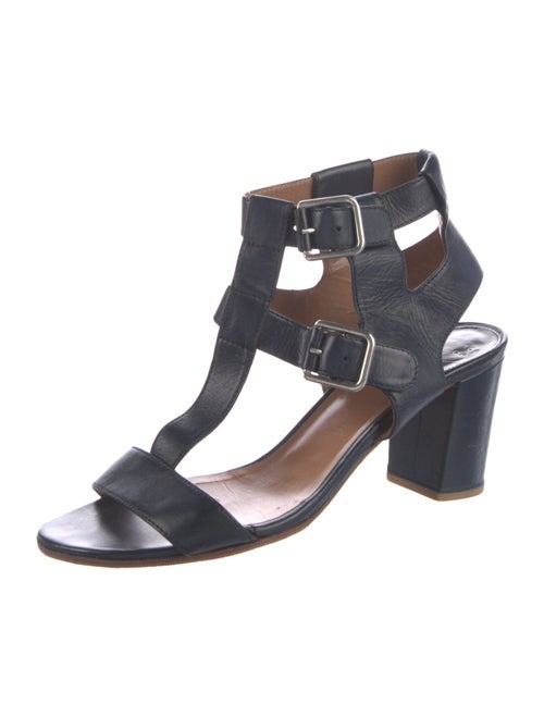 Laurence Dacade Leather T-Strap Sandals