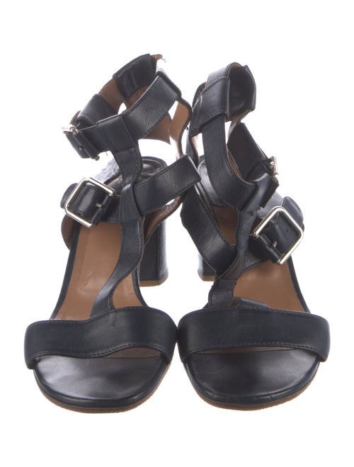 Laurence Dacade Leather T-Strap Sandals
