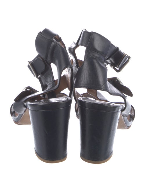 Laurence Dacade Leather T-Strap Sandals