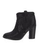 Laurence Dacade Suede Crystal Embellishments Boots