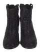 Laurence Dacade Suede Crystal Embellishments Boots