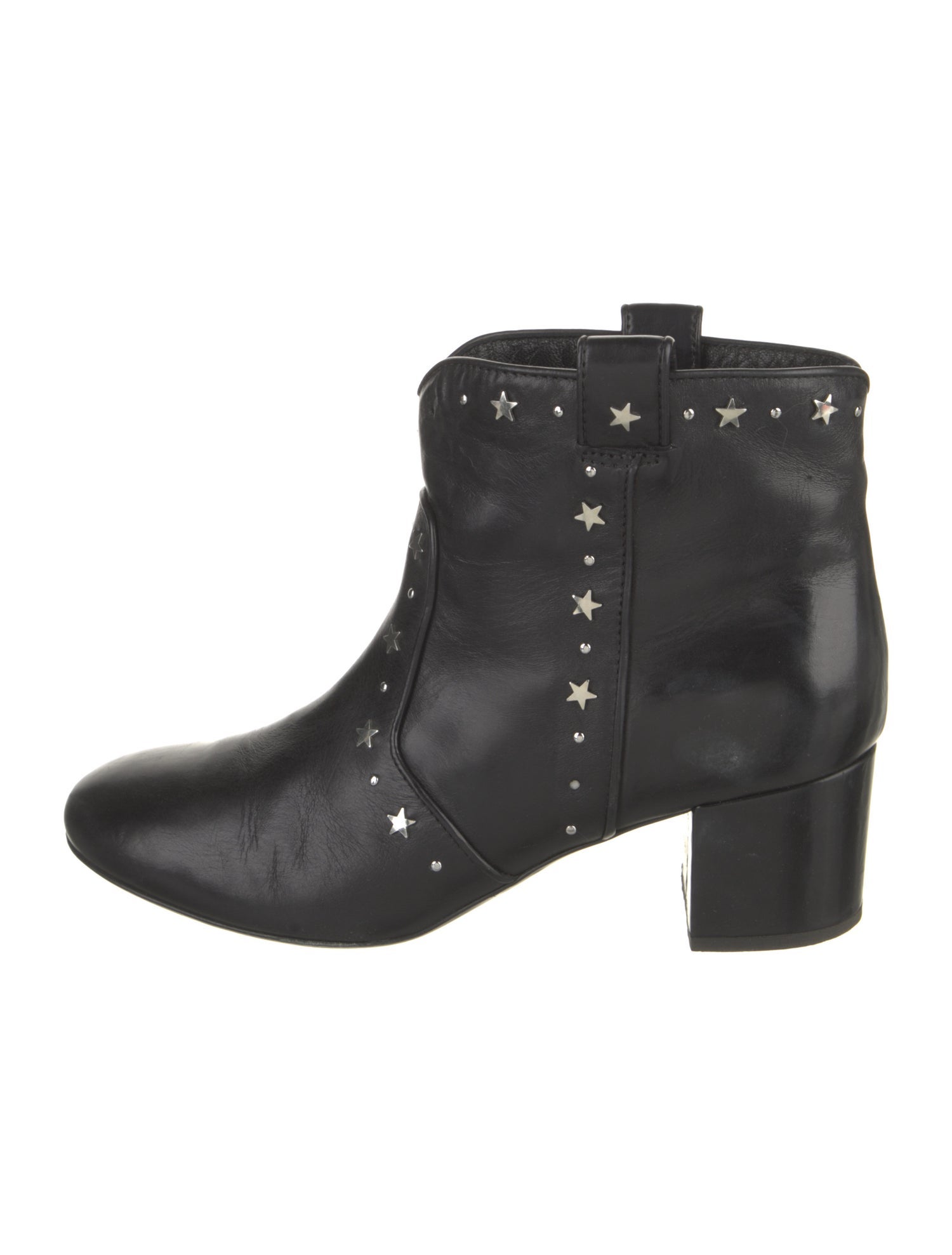 Laurence Dacade Leather Studded Accents Boots