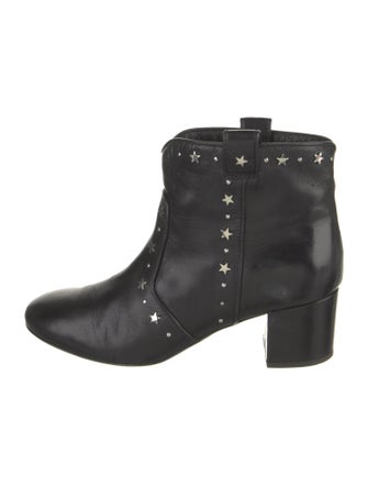 Laurence Dacade Leather Studded Accents Boots