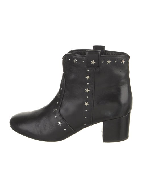 Laurence Dacade Leather Studded Accents Boots