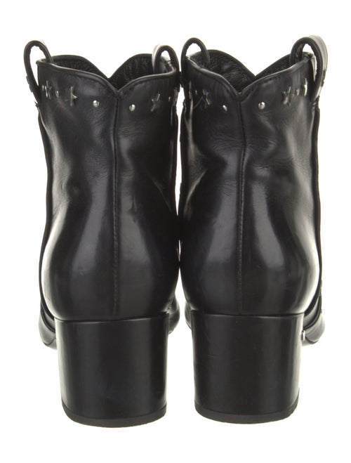 Laurence Dacade Leather Studded Accents Boots