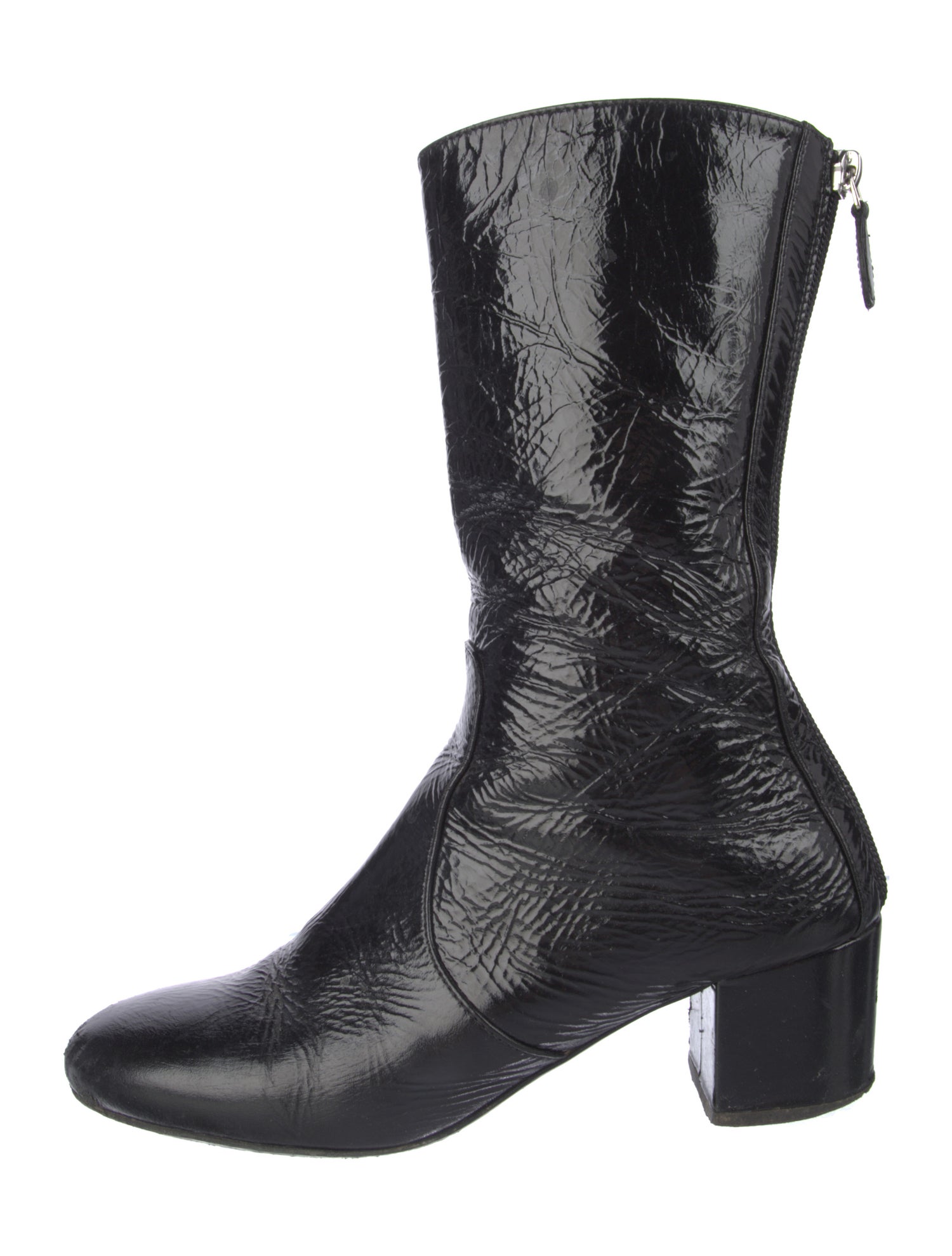 Laurence Dacade Patent Leather Boots