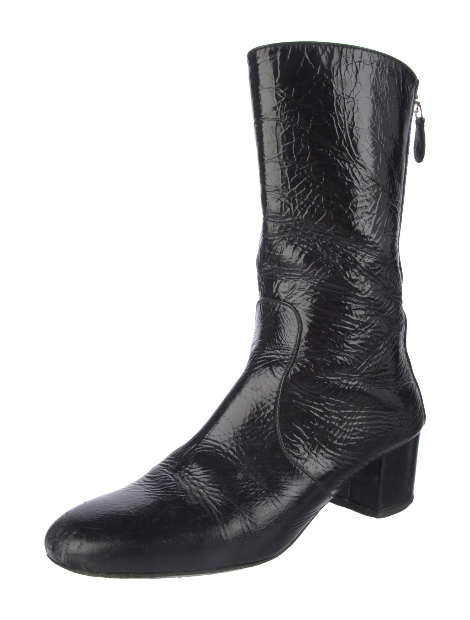 Laurence Dacade Patent Leather Boots