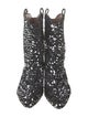 Laurence Dacade Sequins Patterned Combat Boots