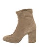 Laurence Dacade Suede Lace-Up Boots