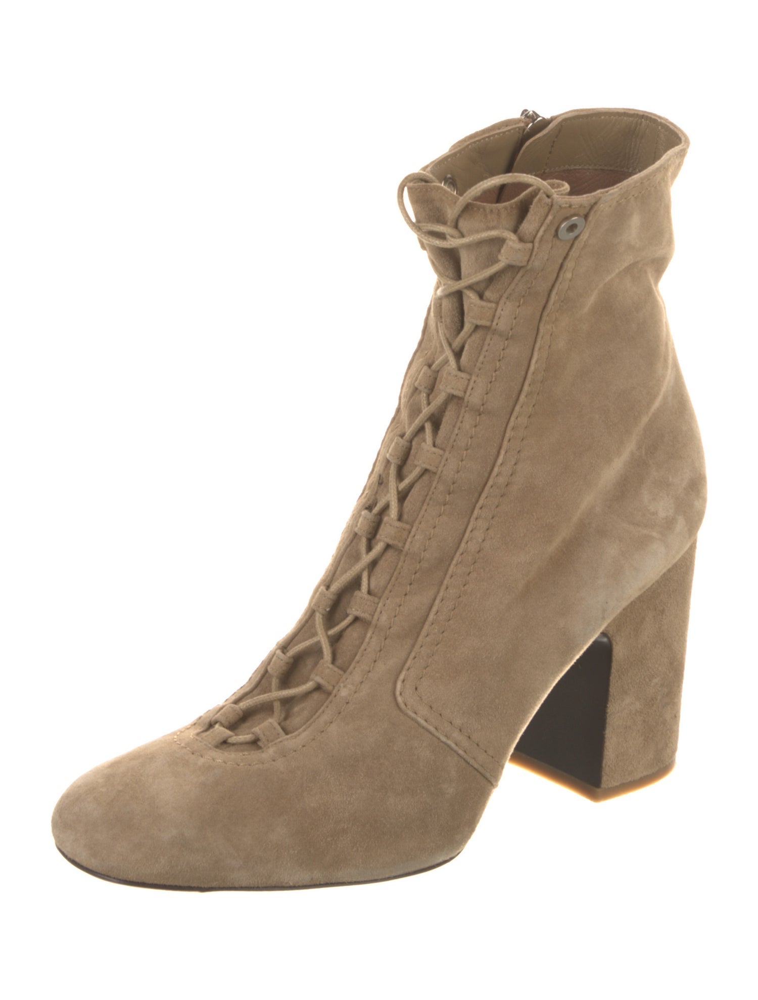 Laurence Dacade Suede Lace-Up Boots