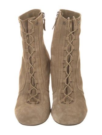 Laurence Dacade Suede Lace-Up Boots